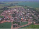 Vista aérea da Cidade de Ribeirãozinho-MT
