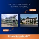 Câmara Municipal de Ribeirãozinho Anuncia Reforma Estrutural para Modernizar Prédio Público